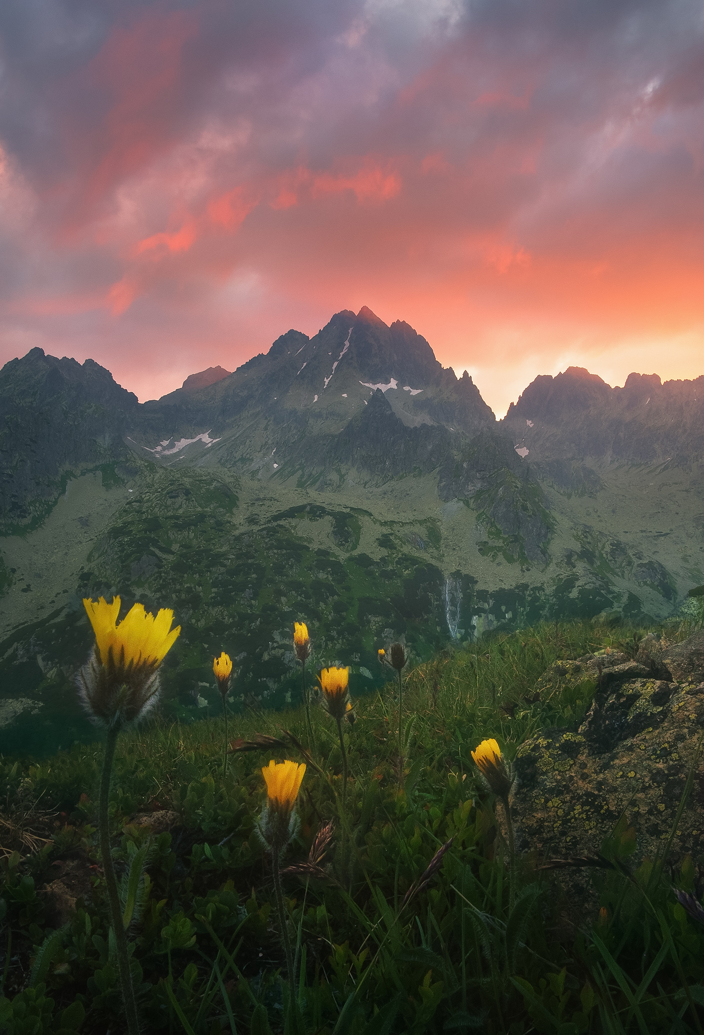 Sunrise in High Tatras