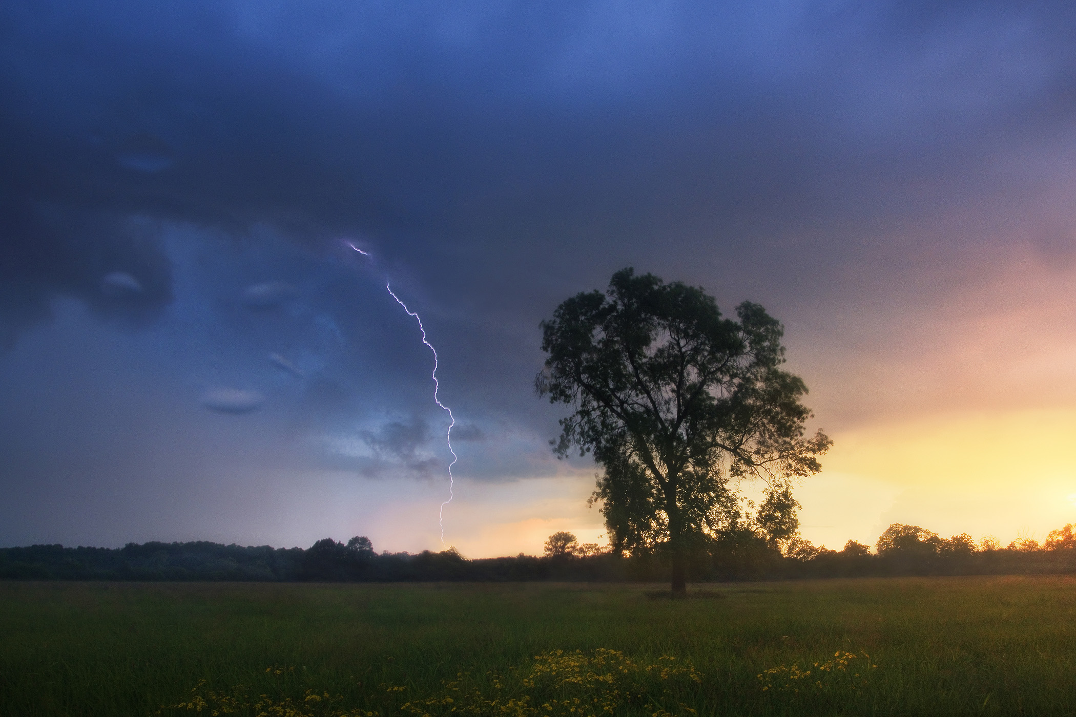 Storm over Odra Basin