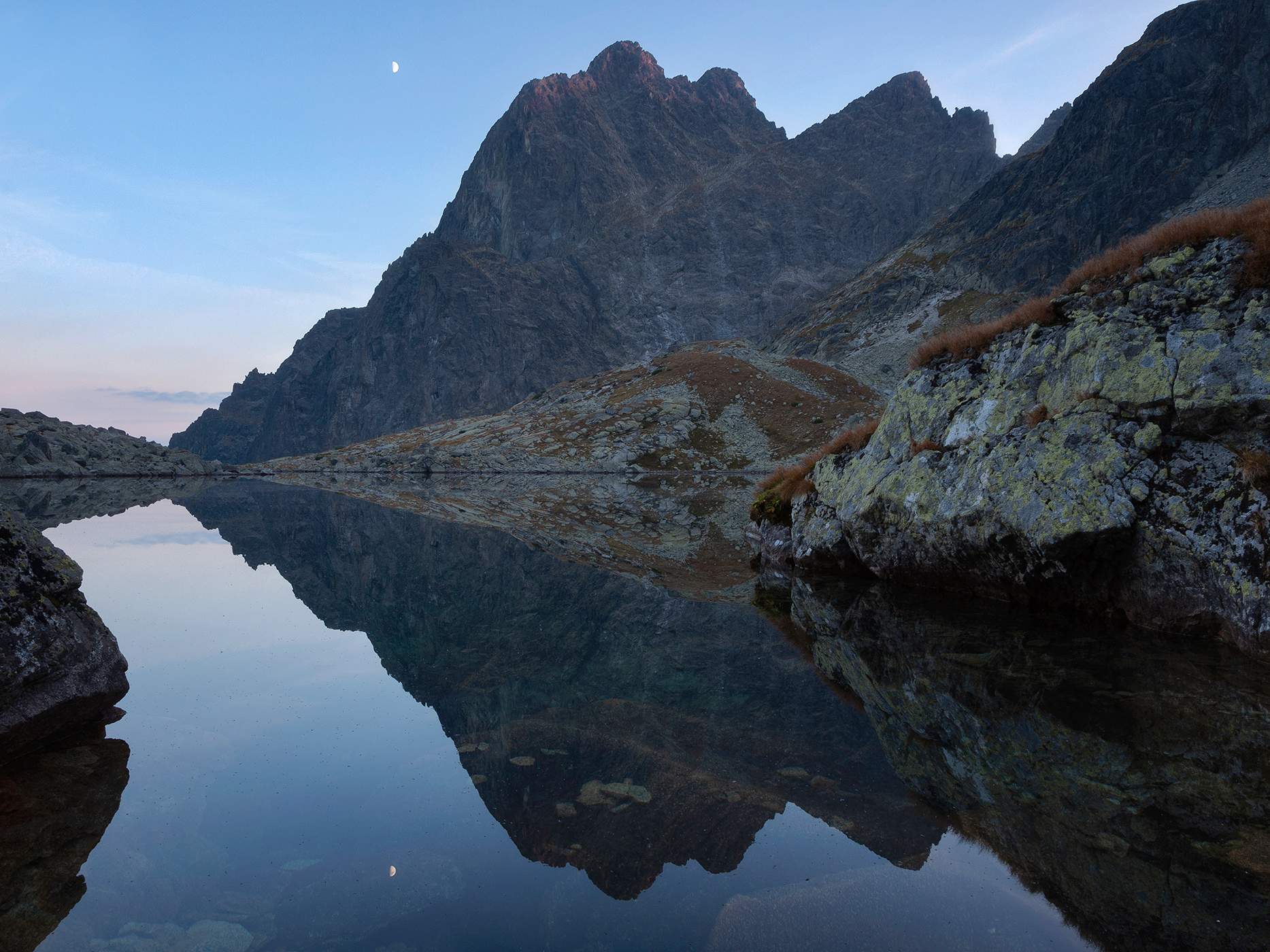 Middle Peak at Evening