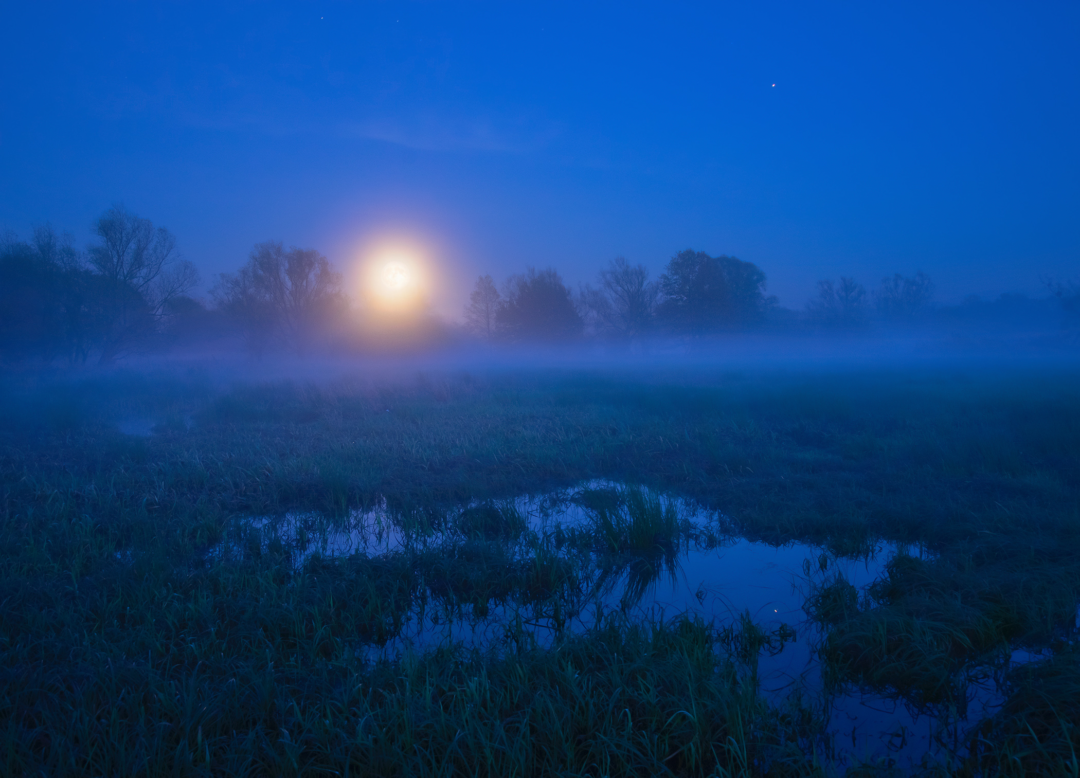 Moonrise on Halloween Night