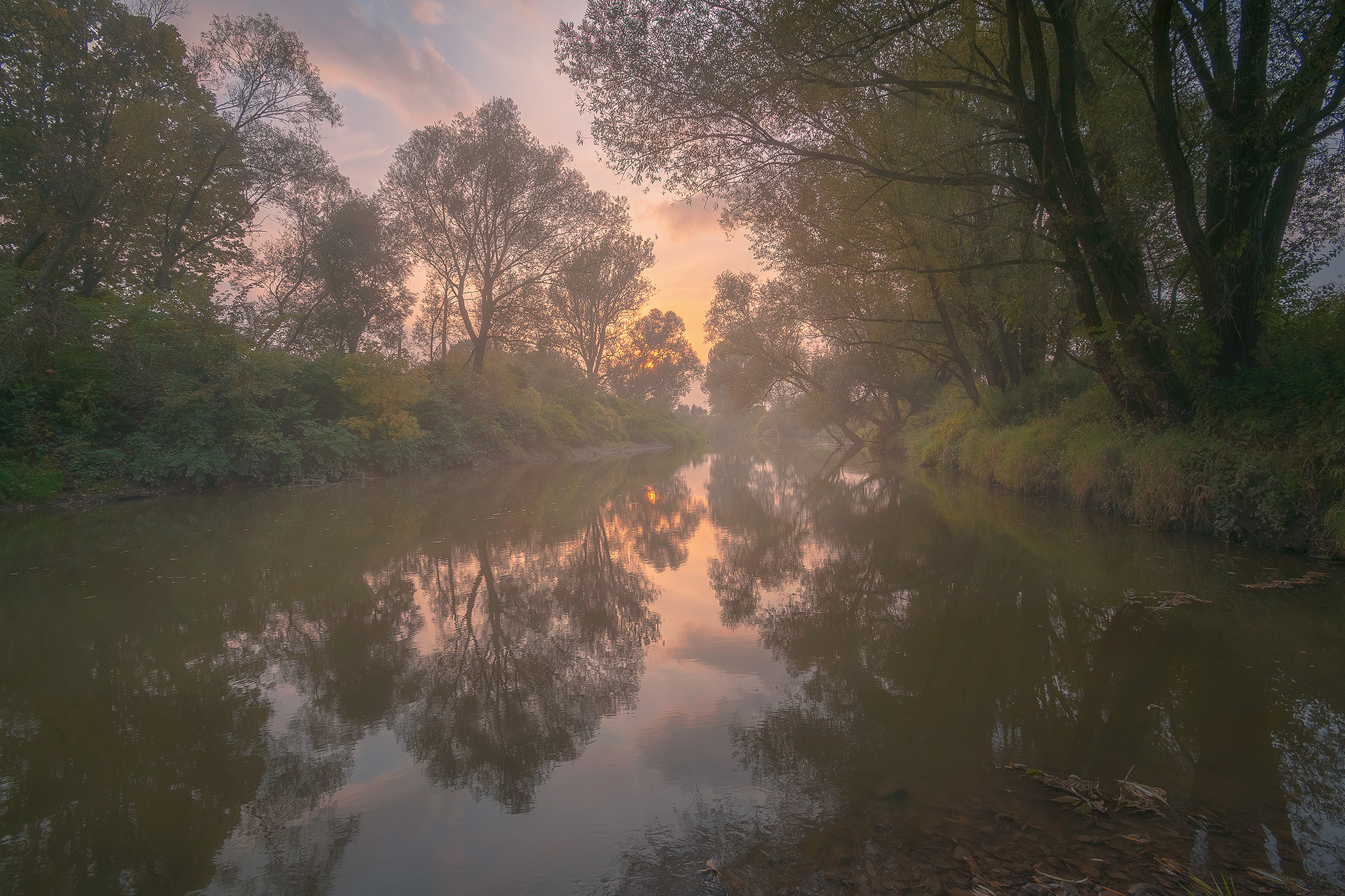 Indian Summer at River