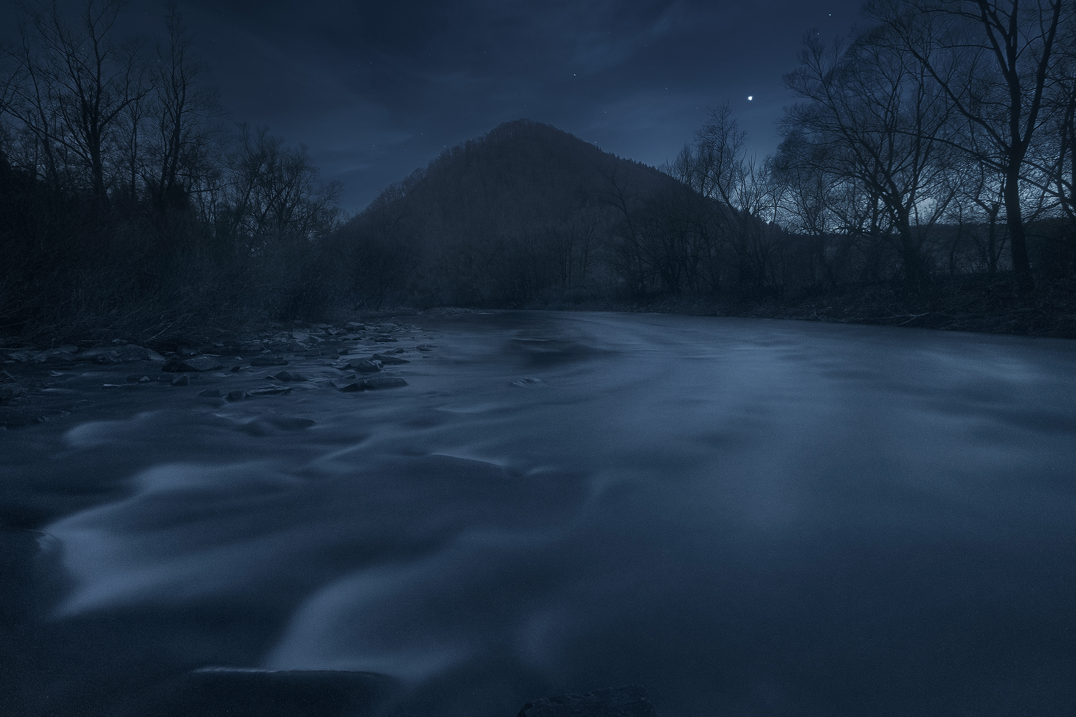 Venus above River