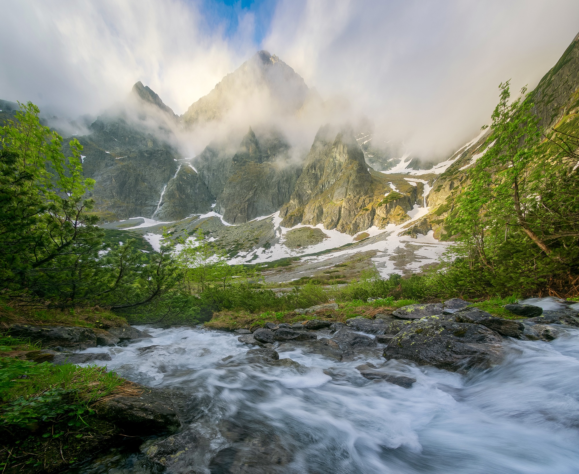 Clearing in High Tatras