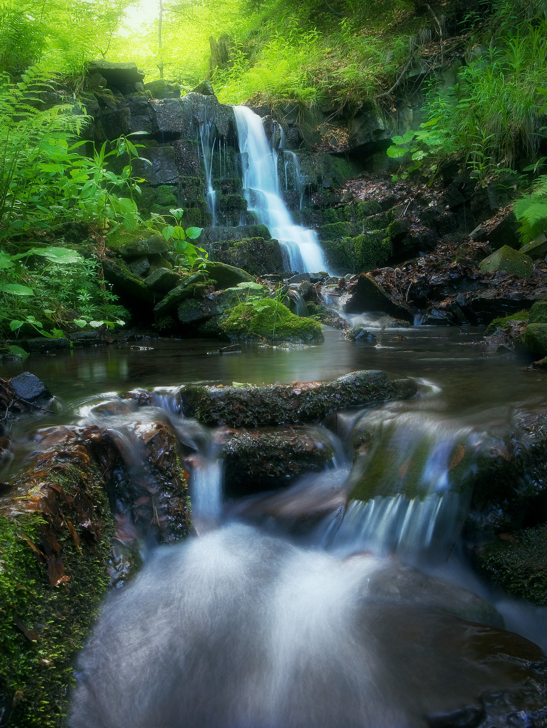 Waterfalls of Bystrý Creek