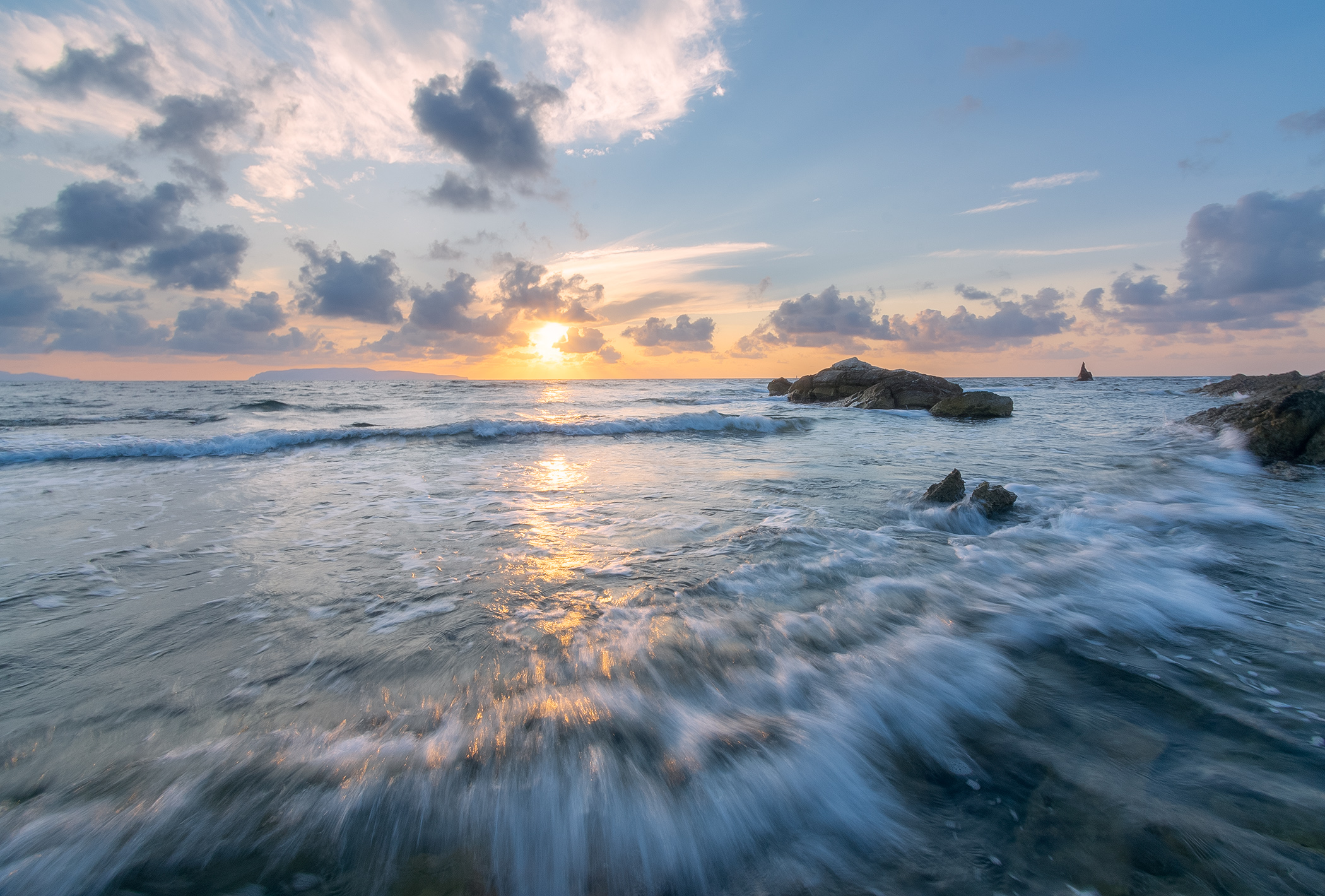 Sea near Trapani