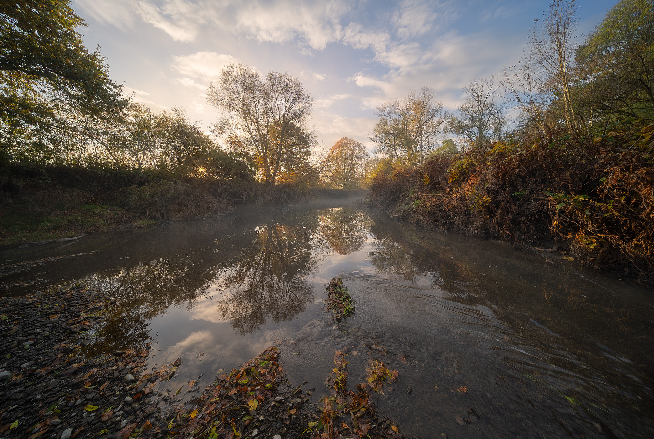 Autumn at Lubina River