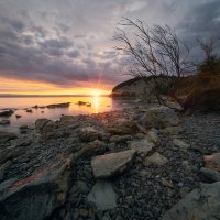 Sunrise over Mediterranean Sea