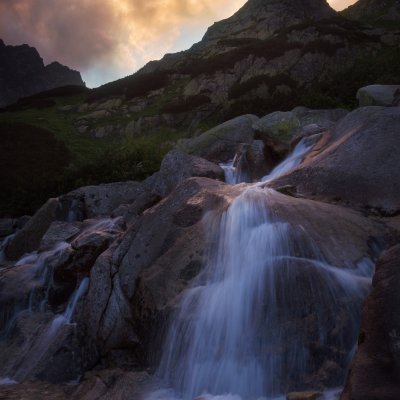 Waterfalls of Poprad Stream