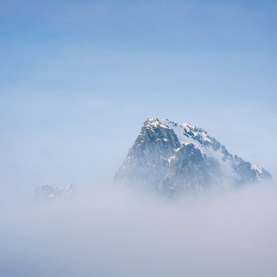 Peak Above Clouds