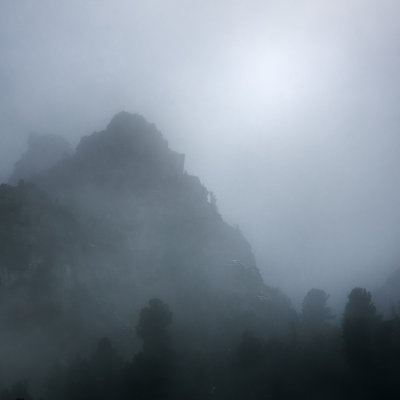 Peak in Mist