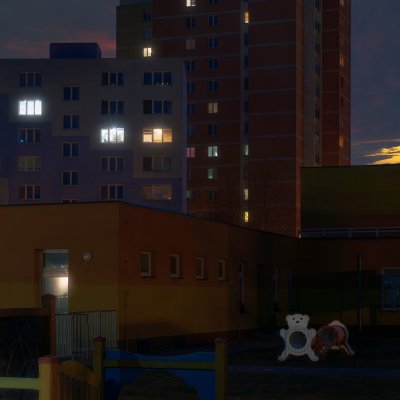 Kindergarten in Night