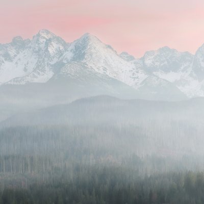 Evening at High Tatras