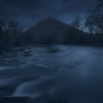 Venus above River