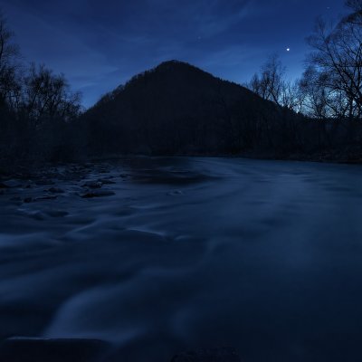 Venus above River