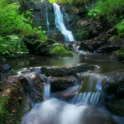 Waterfalls of Bystrý Creek