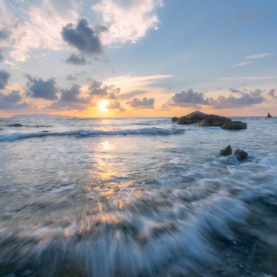 Sea near Trapani