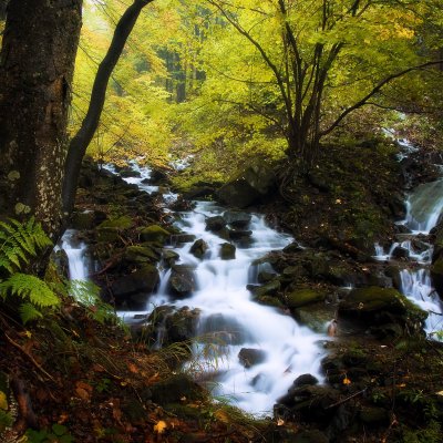 Waterfalls in Beskydy Mountains