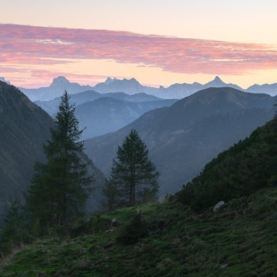 Dawn over Austria